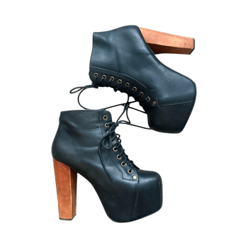 Mustat Jeffrey Campbell platform-nilkkurit