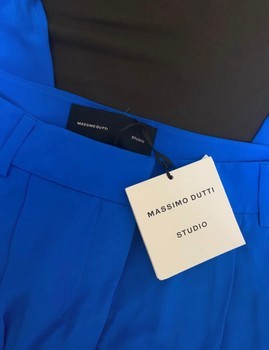 Blue Massimo Dutti trousers
