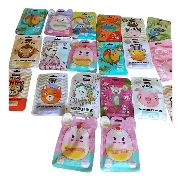 Sence face sheet masks