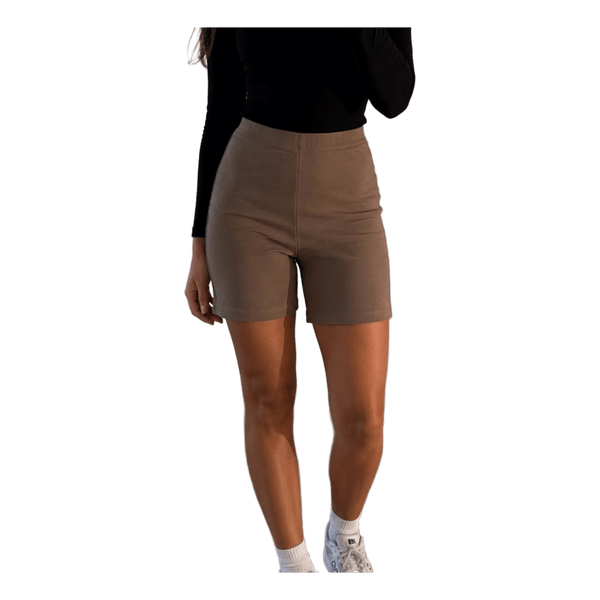 Brown biker shorts