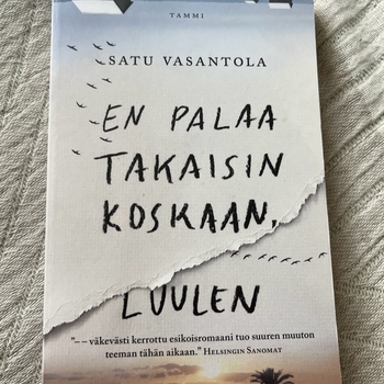 En palaa takaisin koskaan kirja