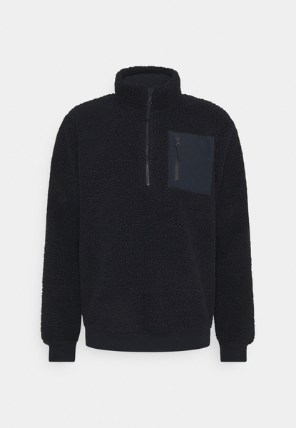 Dark blue fleece shirt