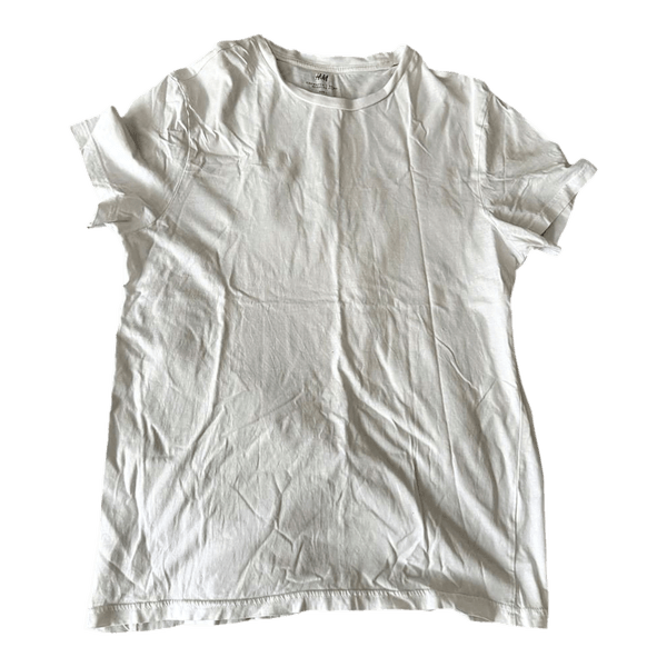 H&M white crewneck t-shirt