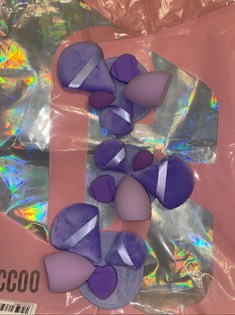 Kosmetikos kempinėlių rinkinys