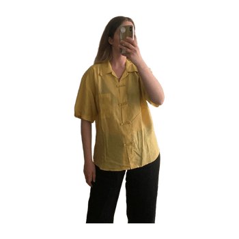 100%silk blouse