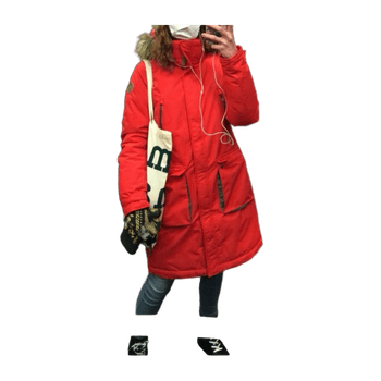 Punainen talvitakki