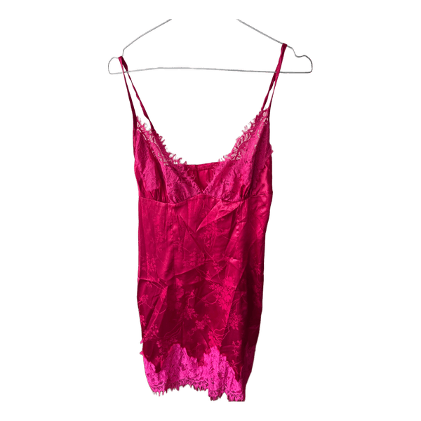 Pink blondekjole