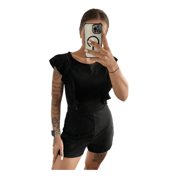 Butterfly sleeve jumpsuit