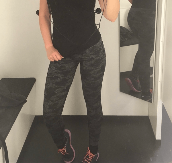 Gymshark Camo Seamless treenitrikoot S