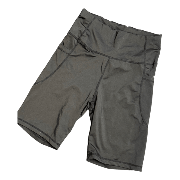 Black sports shorts