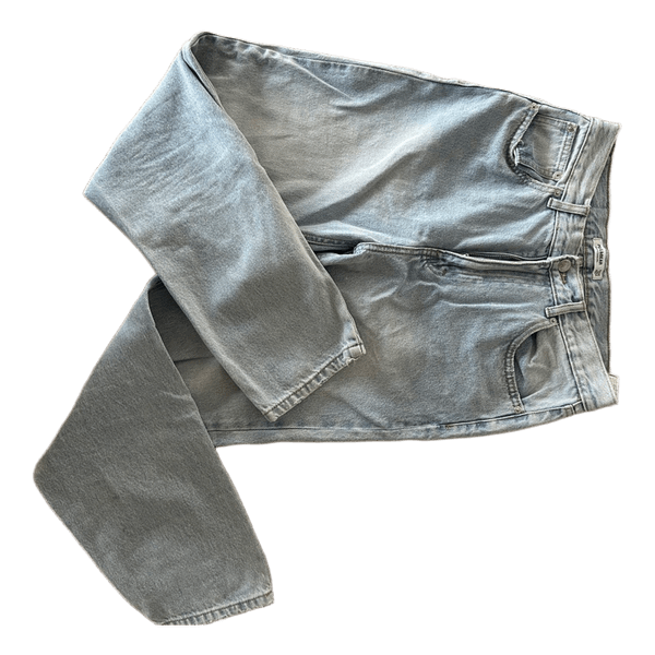 Light blue denim jeans