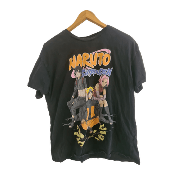 Schwarzes Naruto T-Shirt
