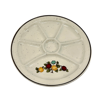Luxury Vintage Fondue Plate