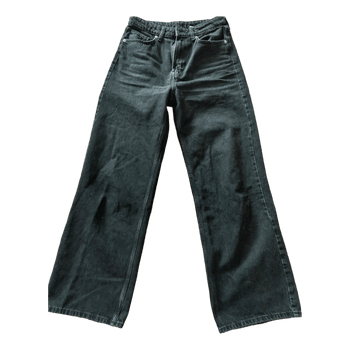 H&m Black wide leg jeans