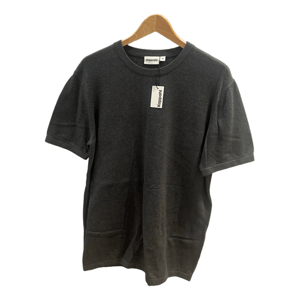 Grey knitted t-shirt