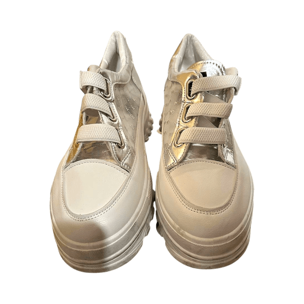 Wedge sneakers 38