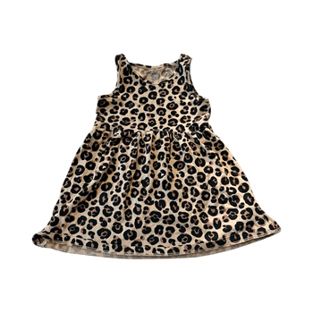 Leopard print summer dress