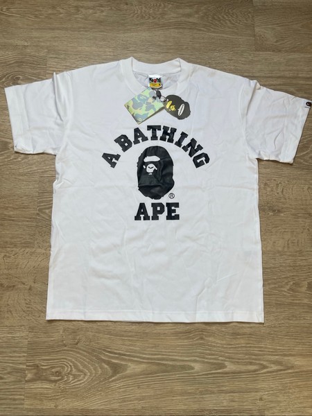 T-shirt BAPE A Bathing Ape Classic Logo Ape Head 👕