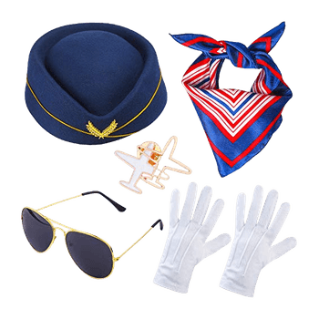 Stewardess costume accessories