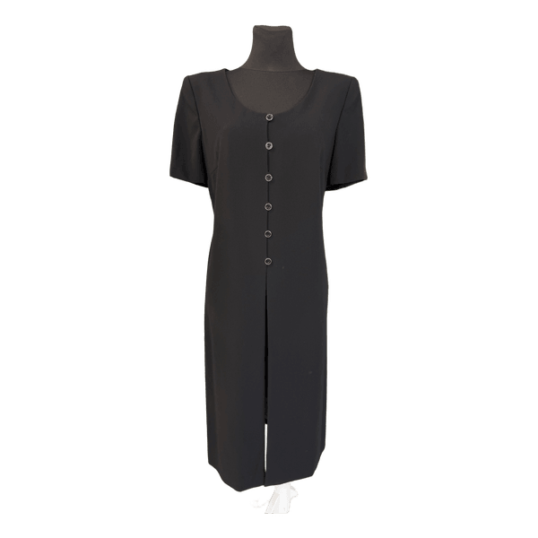 Escada black wool tunic