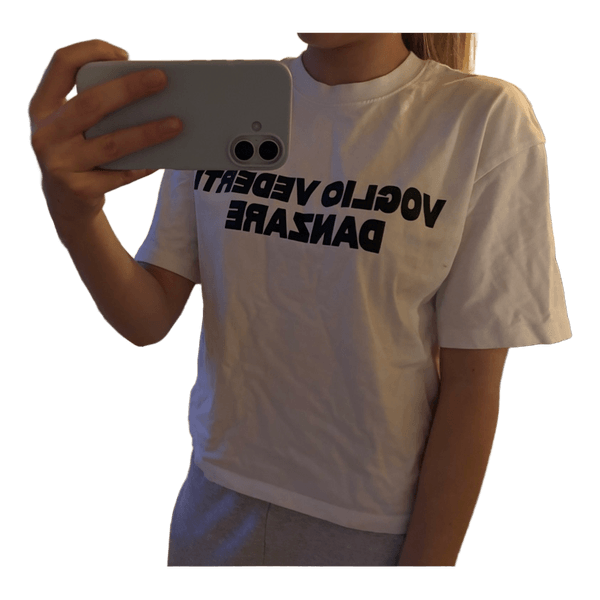 Hvid t-shirt fra Zara