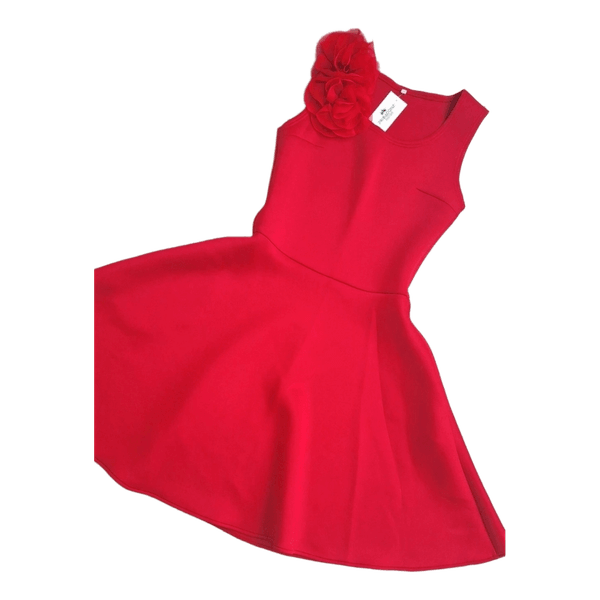 Red dress