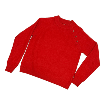 Red Reserved knitted sweater