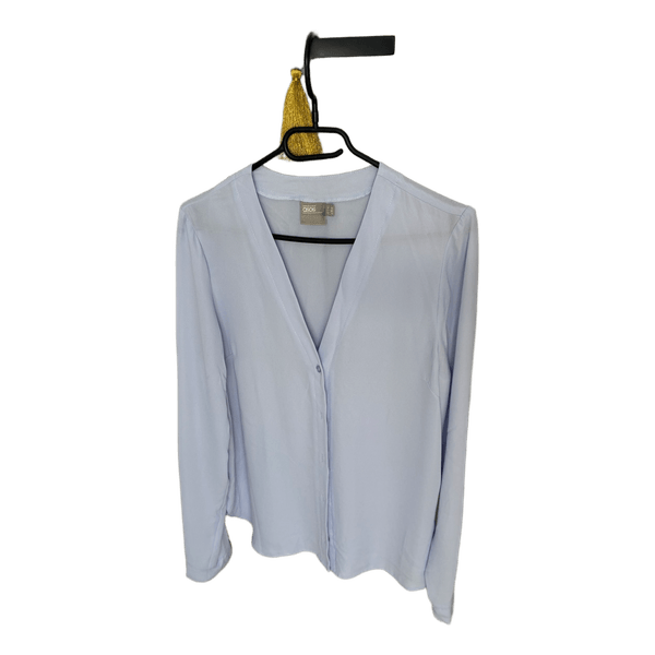 Light blue blouse