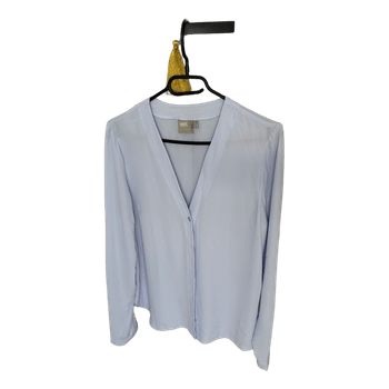Light blue blouse
