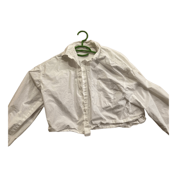 White cotton shirt