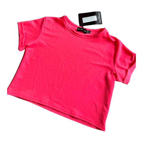 Pink short sleeve top