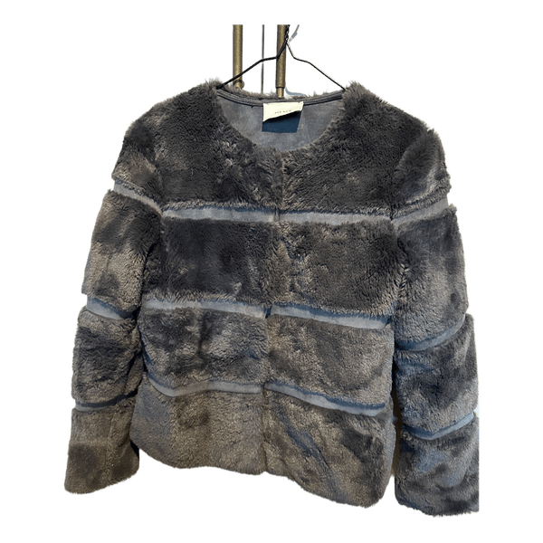 Neo Noir faux fur jakke