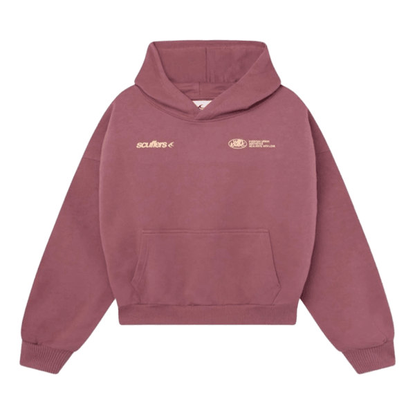 Scuffers lyserød hoodie