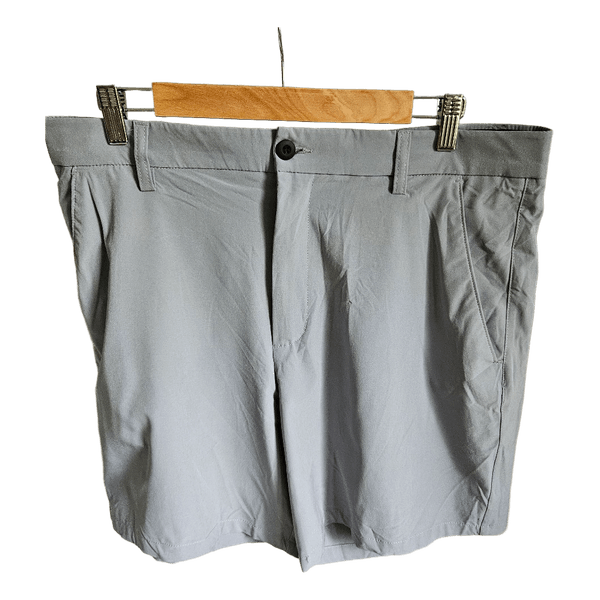 Zelos Flex Men's Stretch Golf Performance Shorts Grey Size 36
