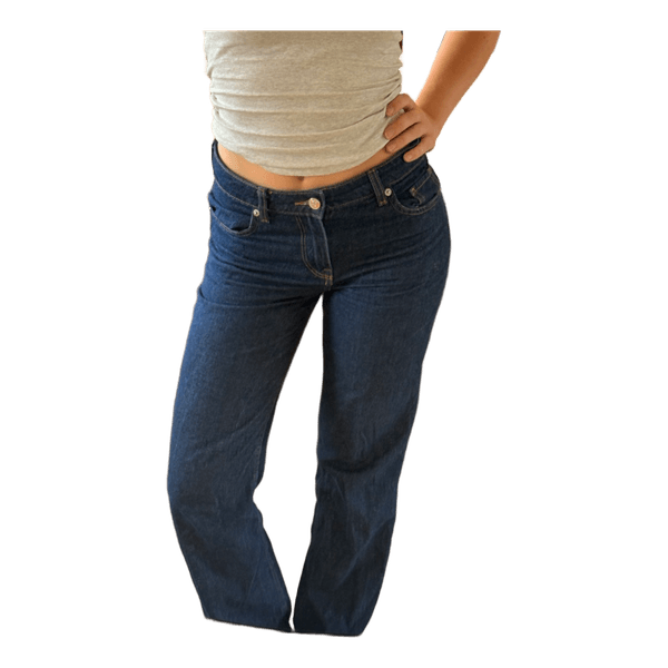 Mørkeblå jeans