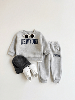 Baby thermal fleece outfit