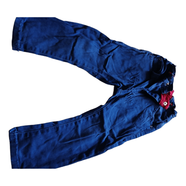 Blue trousers