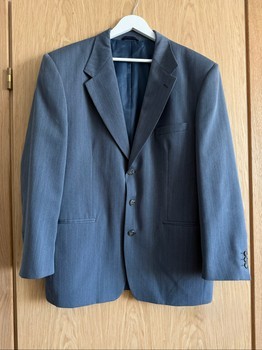 Blue blazer jacket