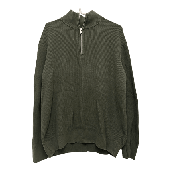 H&M striktrøje med lynlås