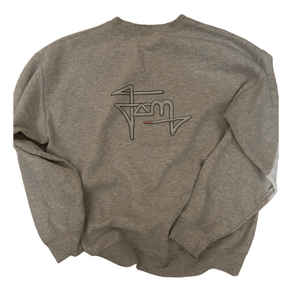 Grey graphic sweatshirt