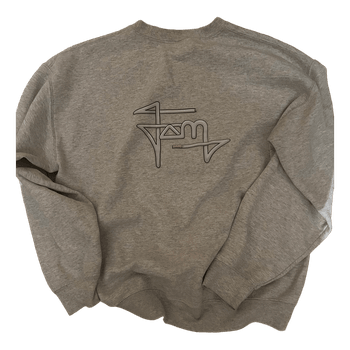 Grey graphic sweatshirt