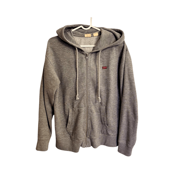 Levi's grey zip hoodie