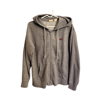 Levi's grey zip hoodie