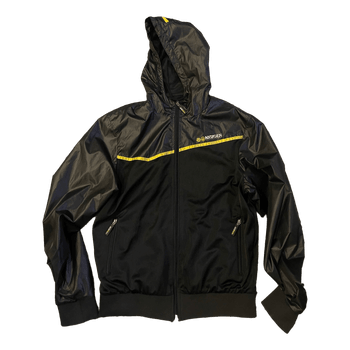 Musta Crosshatch takki