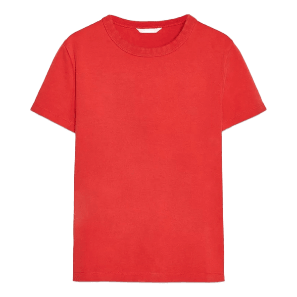 Rød t-shirt