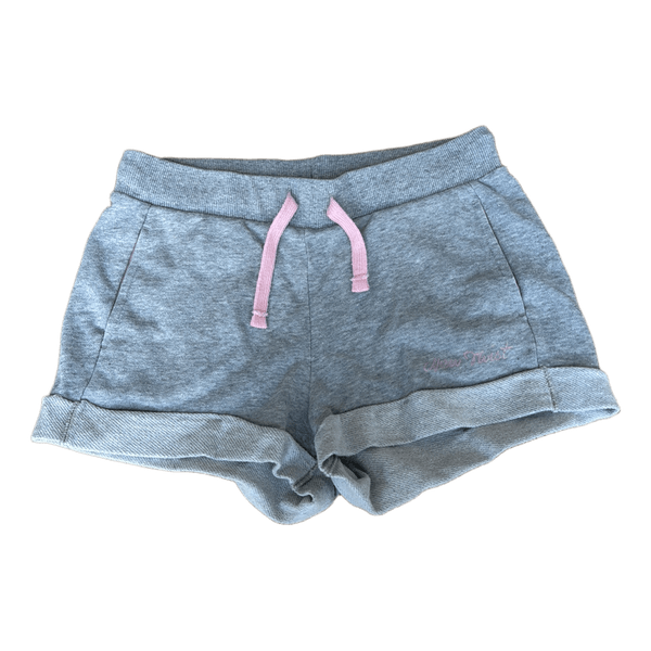 Grå shorts med bindebånd