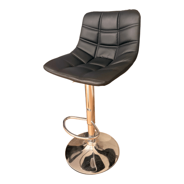 JYSK adjustable black bar stool
