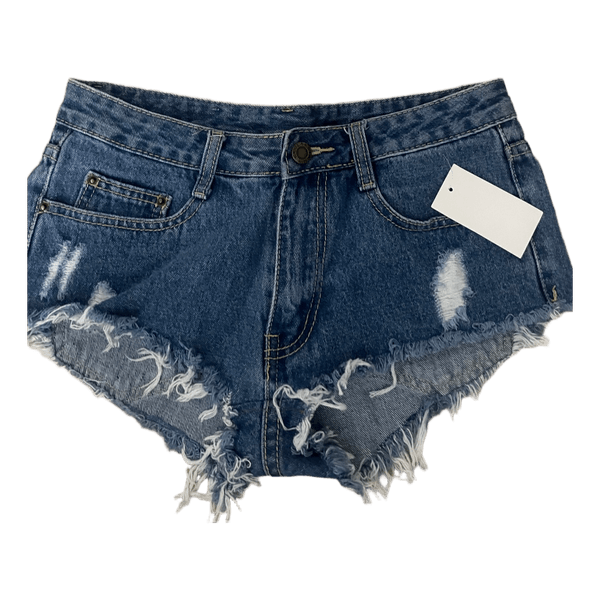 Korte blå denimshorts