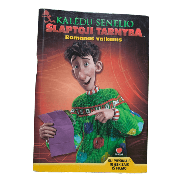 Kalėdų Senelio slaptoji tarnyba – knyga vaikams