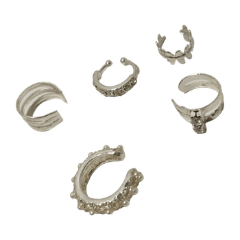 Ear cuffs 5 pieces 